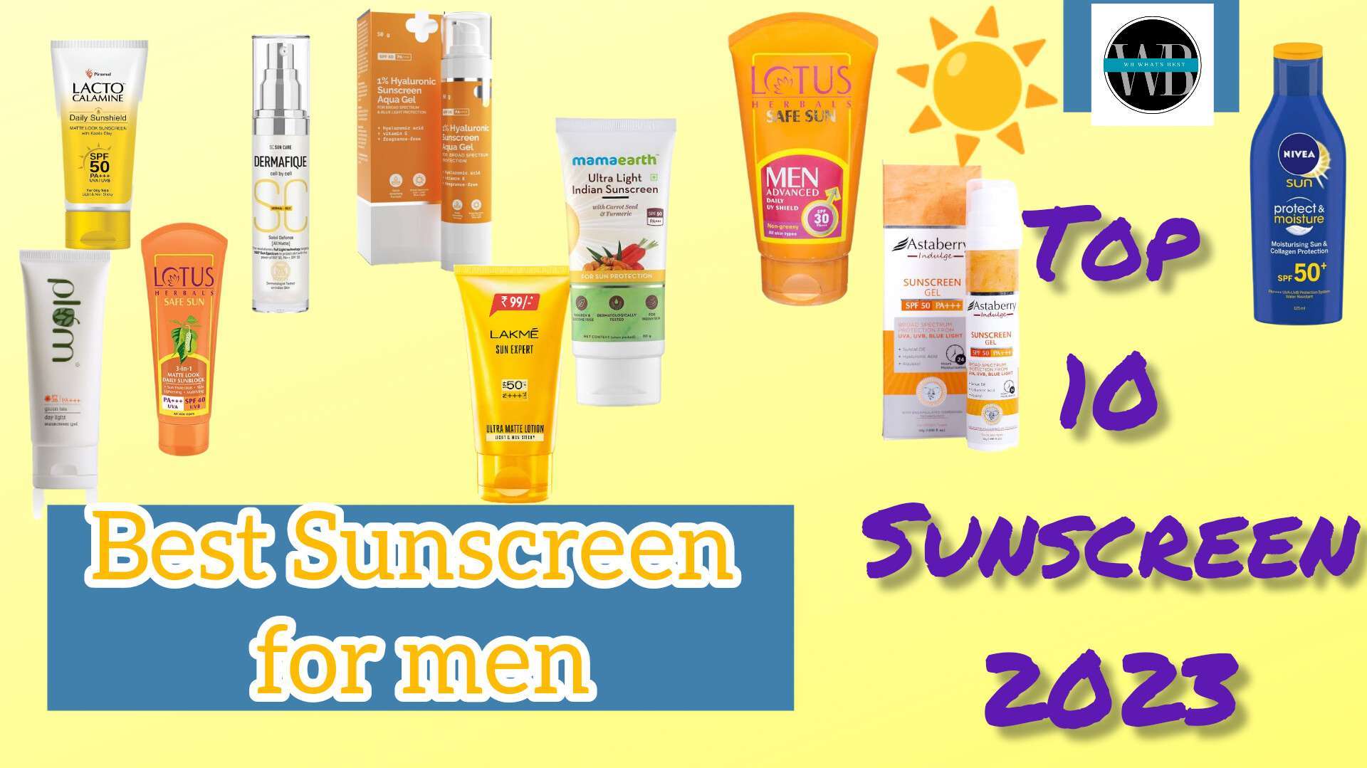 Best sunscreen for men