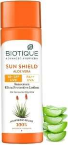 Biotique Bio Aloe Vera Ultra Soothing Face & Body Sun Lotion SPF 30