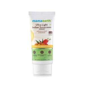 Mamaearth ultralight Indian sunscreen