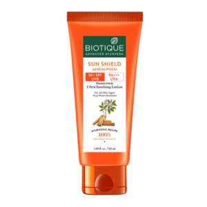 Biotique Bio Sandalwood Sunscreen Ultra Soothing Face Lotion SPF 50+