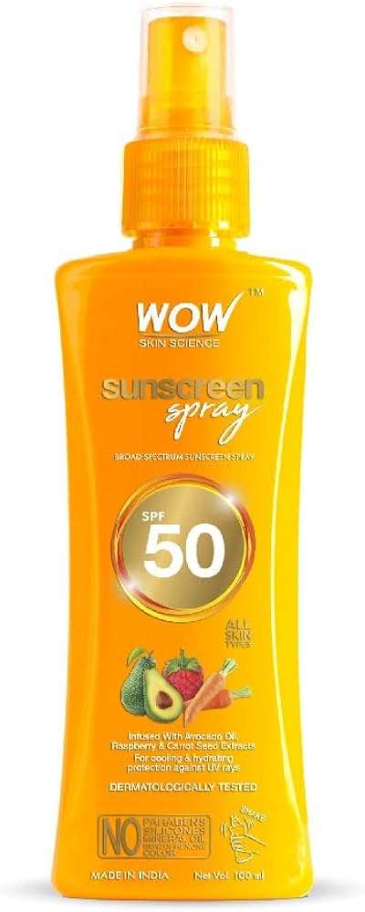 Wow Skin Science Sunscreen Spray