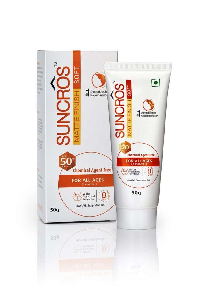 Suncros Matte Finish Soft SPF 50+ PA+++