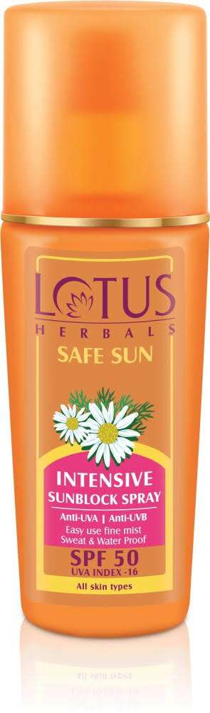 Lotus Herbals Safe Sun Intensive Sunblock Spray