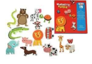 magnetic animal puzzle