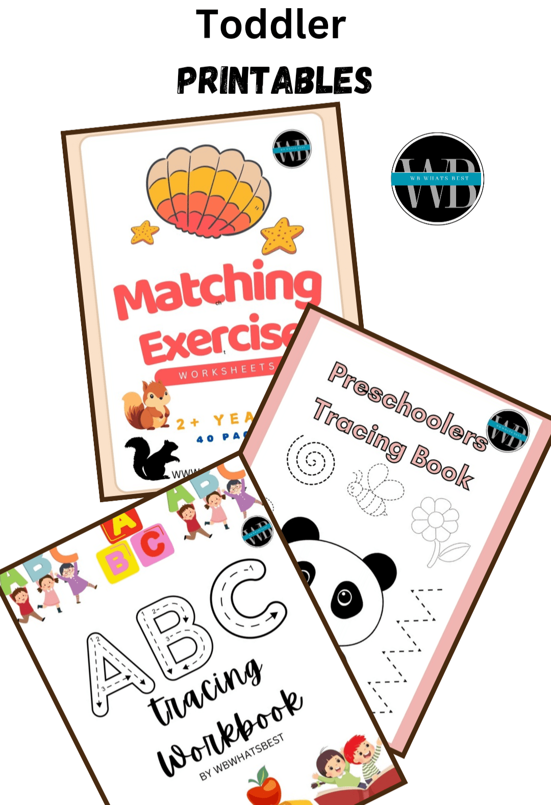 Toddler Learning Printables