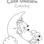 unicorn coloring pages
