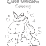 unicorn coloring pages