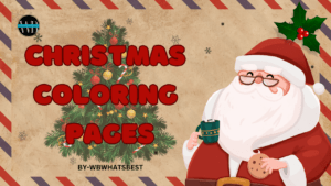 CHRISTMAS COLORING PAGES
